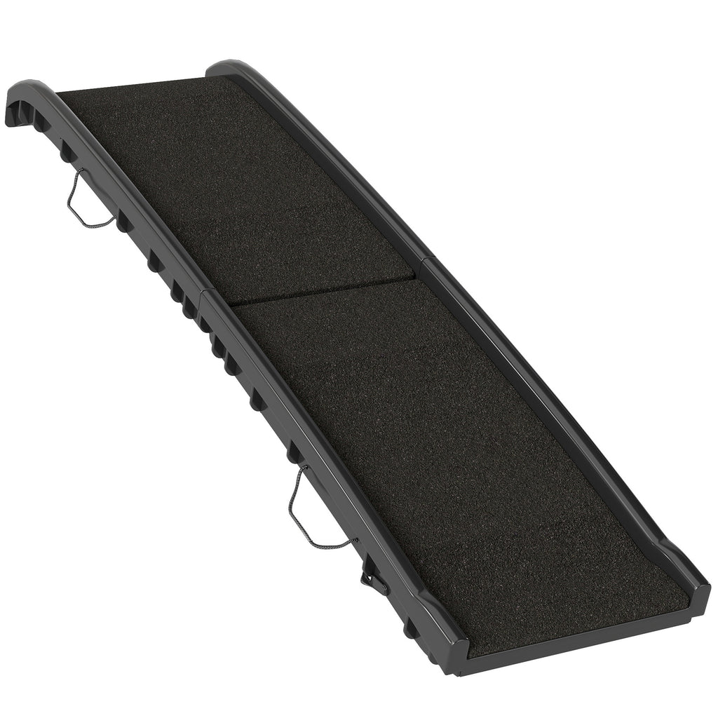 🐶 Rampa Plegable Antideslizante para Perros de 155 cm – Acceso Fácil y Seguro al Coche 🚗