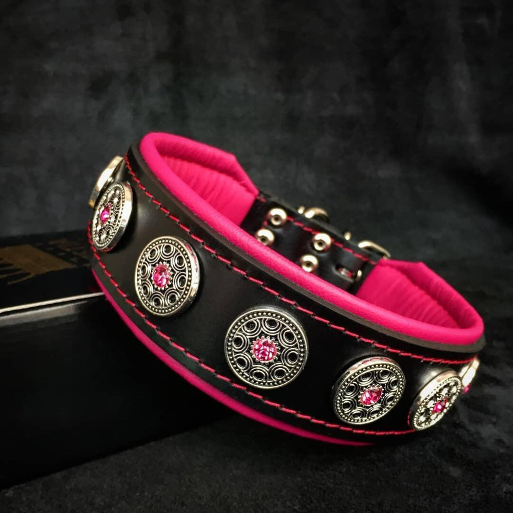 💗 Collar BESTIA BIJOU con Cristales Rosas – Elegancia, Lujo y Comodidad para tu Perro 🐾