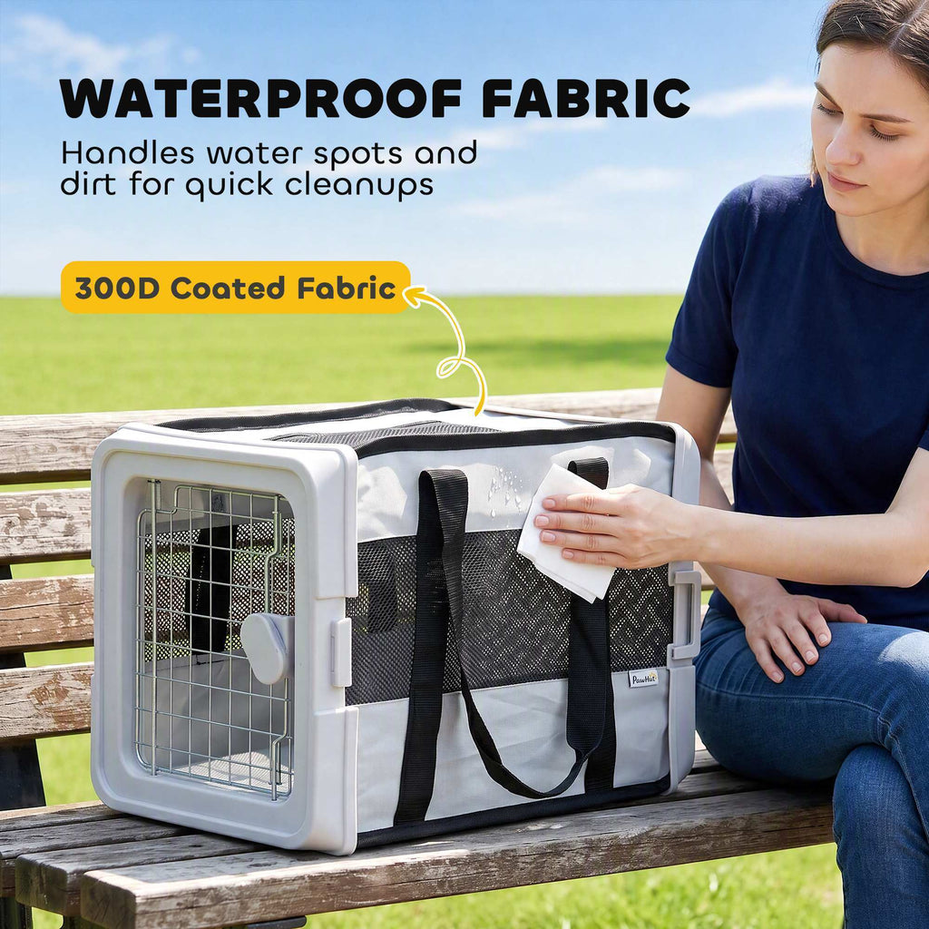 🐾 Transportín Plegable para Perros y Gatos – Comodidad, Seguridad y Fácil Almacenamiento